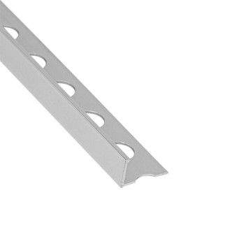 Perfil Alum�nio 90Graus 2,6x12mm Brilho Dakota