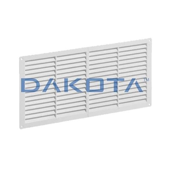Grelha Ventila��o Fixa Retangular em Pl�stico 220x430mm Dakota