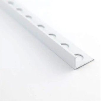 Perfil "L" Alum�nio 12x2600mm Branco Dakota