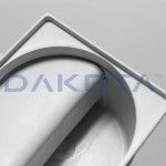 Ralo Sinf Sa�da Lat Diam 50 c/ Grelha Inox 115x115mm Dakota