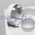 Ralo Sinf Rebaixao Diam 50 c/ Grelha Pp 150x150mm Dakota