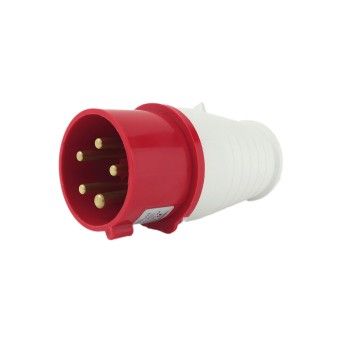 Ficha Macho Industrial 400V 3P+N+E Florida (32A)