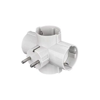 Ficha Quadrupla 16A 2P+T Florida