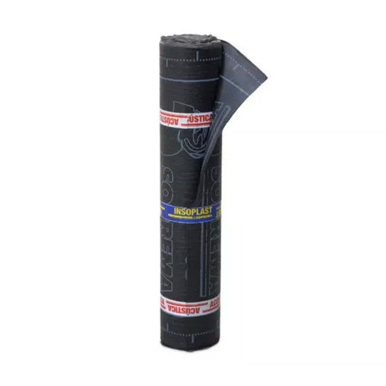 Membrana Ac�stica de Base Betuminosa Insoplast 6 RL (7m2/Rolo) 4mm