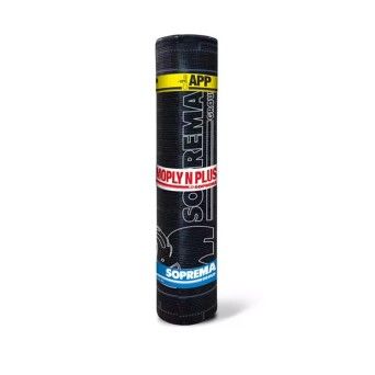Membrana Betume Plast�mero App N�o Protegida Moply N Plus FP 4kg (10m2/Rolo)