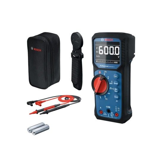 Multímetro Digital GDM 600-15 + MH 1 Bolsa Bosch Multímetro Digital GDM 600-15 + MH 1 Bolsa Bosch