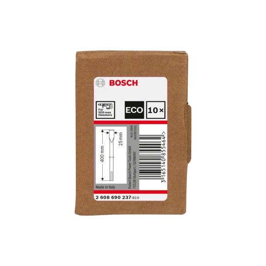 Cinzel Plano Sds Max Eco 400mm 10und Bosch