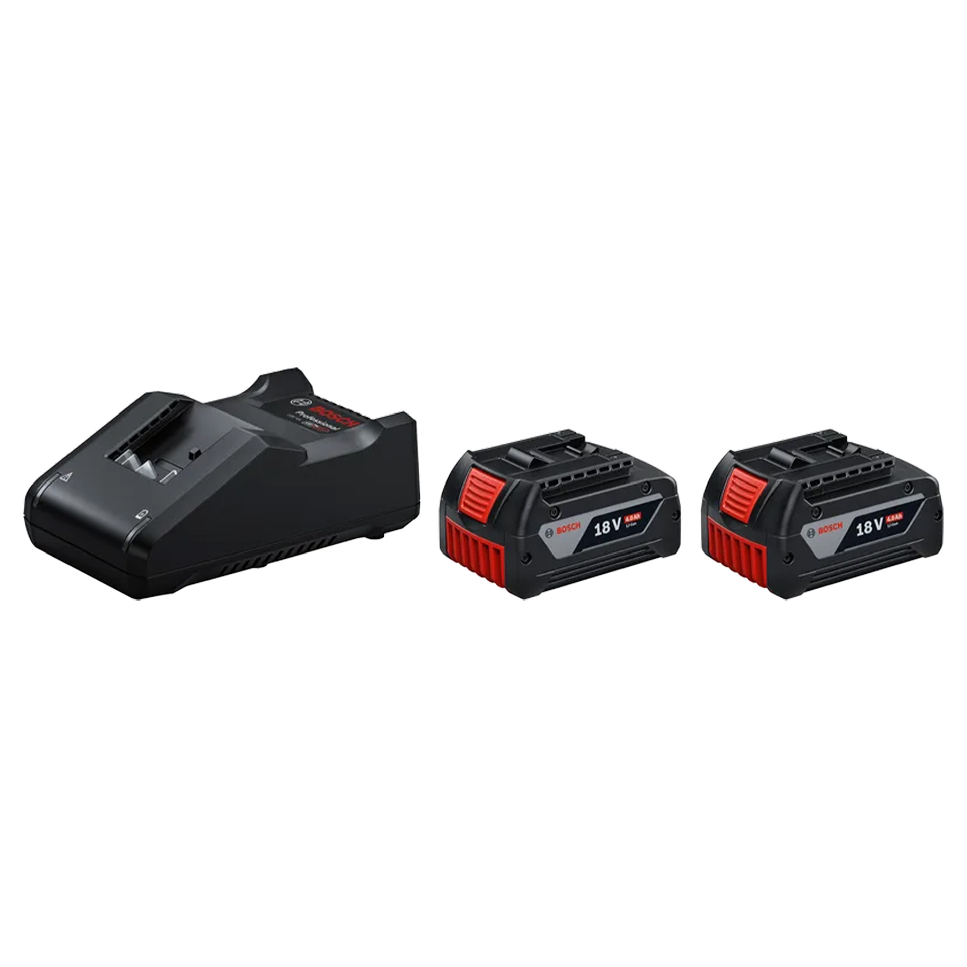 Kit Power Set 18V 2x4Ah + Gal 18V Cx Cartão Bosch Kit Power Set 18V 2x4Ah + Gal 18V Cx Cartão Bosch
