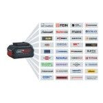 Kit Power Set 18V 2x4Ah + Gal 18V Cx Cartão Bosch Kit Power Set 18V 2x4Ah + Gal 18V Cx Cartão Bosch