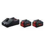 Kit Power Set ProC 18V 2x8Ah + GAL 18V-160 Cx Cart�o Bosch