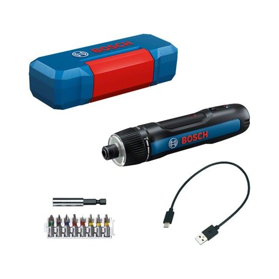 Aparafusadora Acu Bosch GO c/ Acess�rios Cx Pl�stico