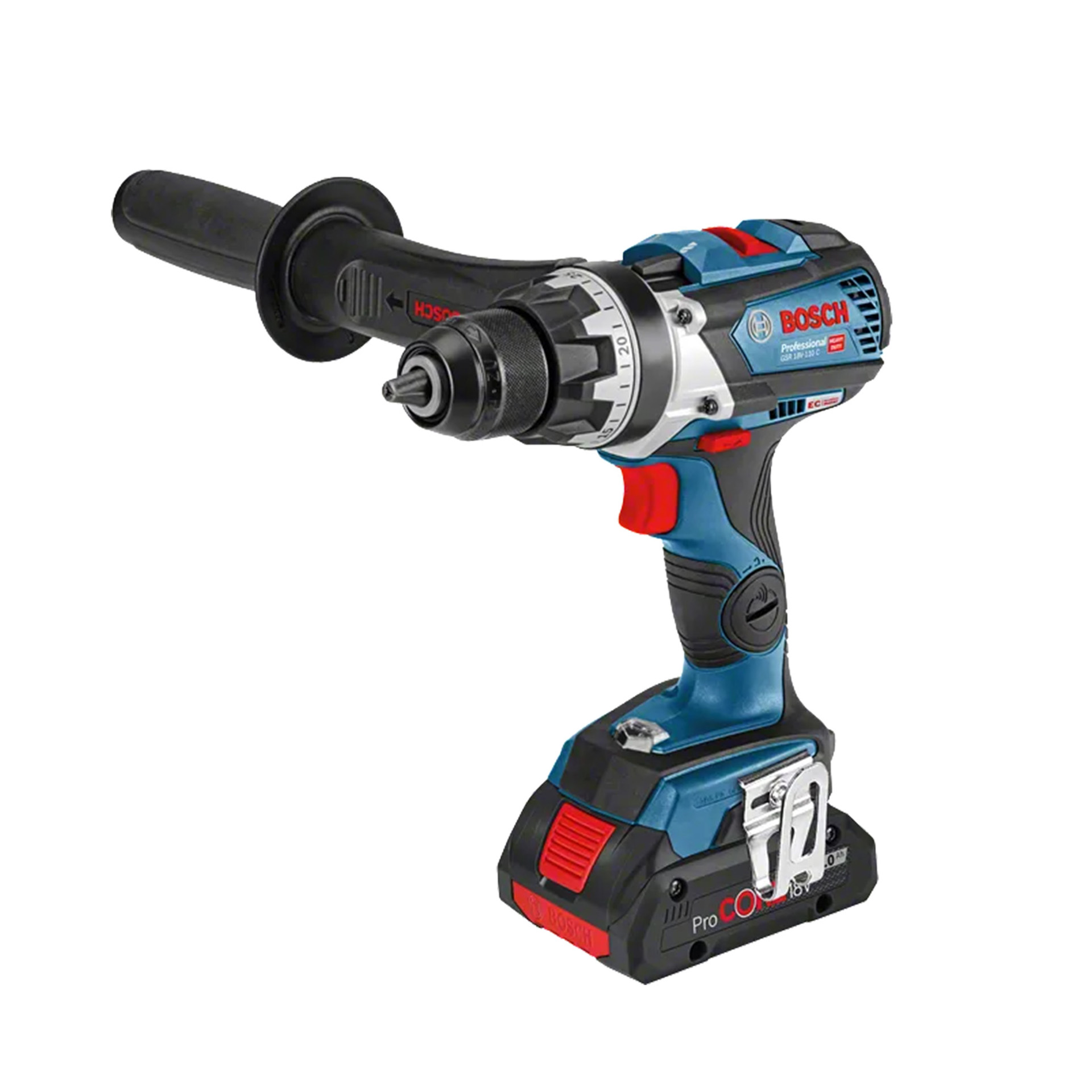 Aparafusadora GSR 18V-110 C 3x4Ah PC+Gal18V-40 L-Boxx Bosch