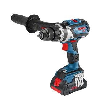 Aparafusadora c/ Percuss�o GSB 18V-110C 3x4Ah PC+Gal18V-40 L-Boxx Bosch