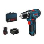 Aparafusadora GSR 12V-15 2x2Ah+Gal12V-20 Bolsa Bosch