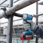 Chave de Impacto GDS 18V-350 2x4Ah+Gal18V-20 L-Case Bosch