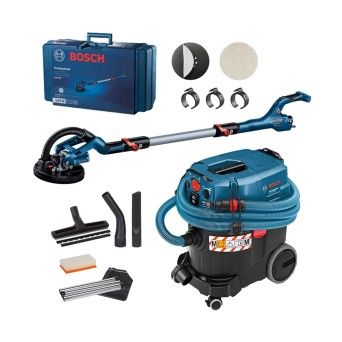 Kit Lixadora GTR 55-225 + Aspirador GAS 35 M AFC 35L Bosch