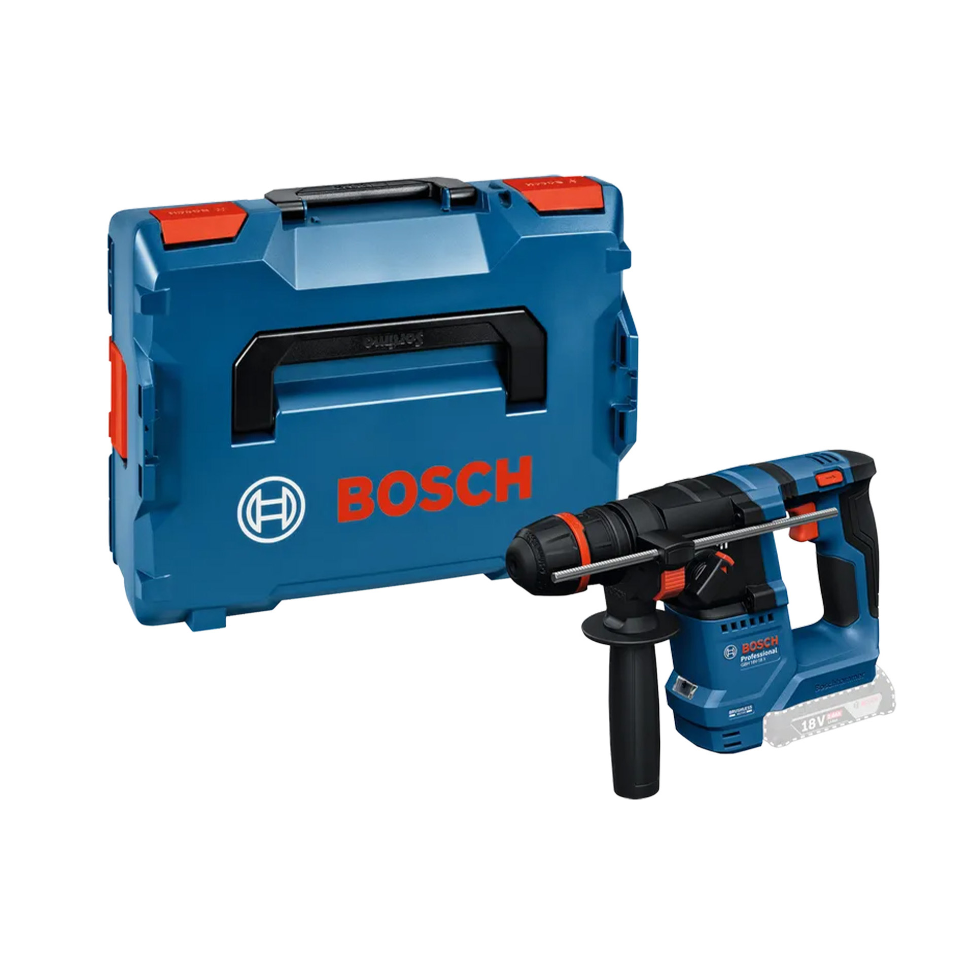 Martelo Perfurador ONECHUCK GBH 18V-18 X L-Boxx Bosch