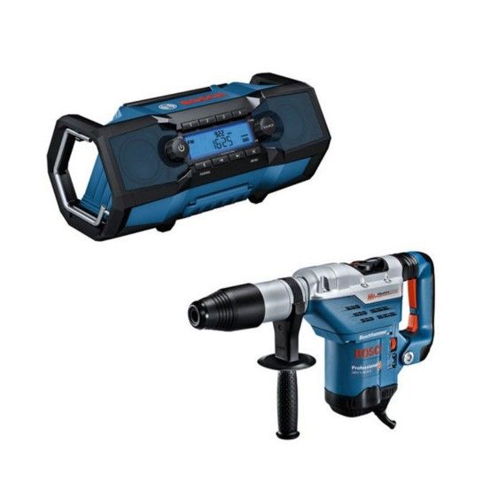 Martelo Perfurador GBH 5-40 DCE + R�dio GPB18V-2C Mala Bosch