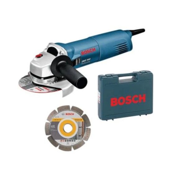 Rebarbadora GWS 1400 (125mm) + ACC Bosch Rebarbadora GWS 1400 (125mm) + ACC Bosch