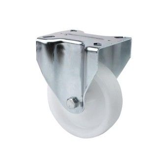 Rod�zio Fixo Poliamida 80mm 107x86mm 130Kg Alex