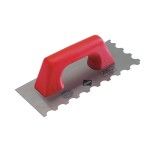 Pente 28cm 10x10mm c/ Cabo Plastico Fechado Rubi Pente 28cm 10x10mm c/ Cabo Plastico Fechado Rubi