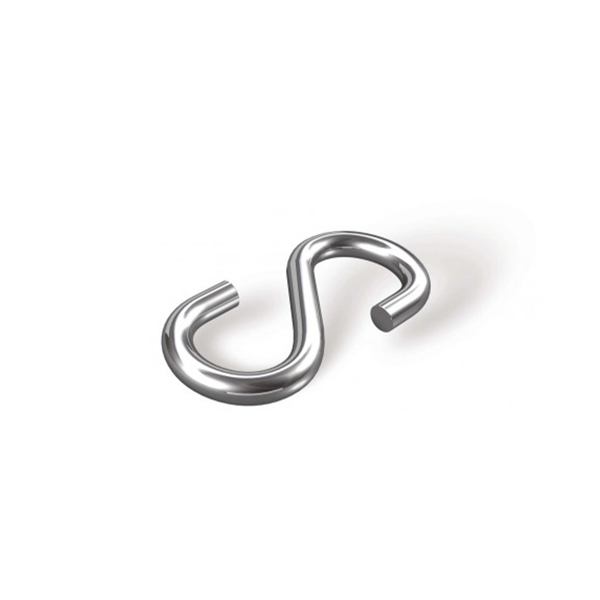 Gancho c/ Formato S A�o 6mm 2Un Rombull