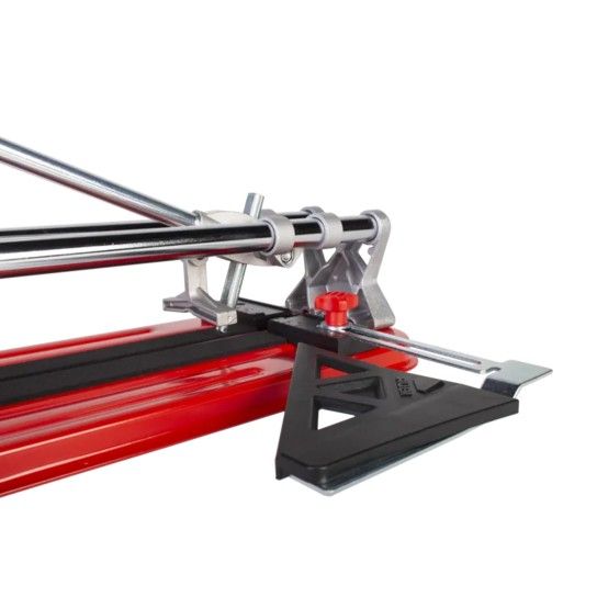 Cortador Manual Pratic-61 c/ Topo Lateral Esquadro 45� Rubi
