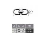 Gancho Giratorio A�o Niquel 4,5mm (2und) Rombull