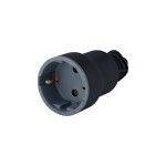 Ficha Fêmea Borracha 16A 4,8mm Florida Ficha Fêmea Borracha 16A 4,8mm Florida