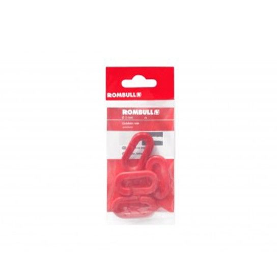 Elo Uni�o Polietileno 6mm Vermelho (2und) Rombull
