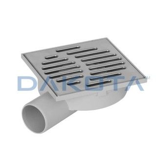 Ralo Sinf Rebaixado Diam 50 c/ Grelha Inox 150x150mm Dakota