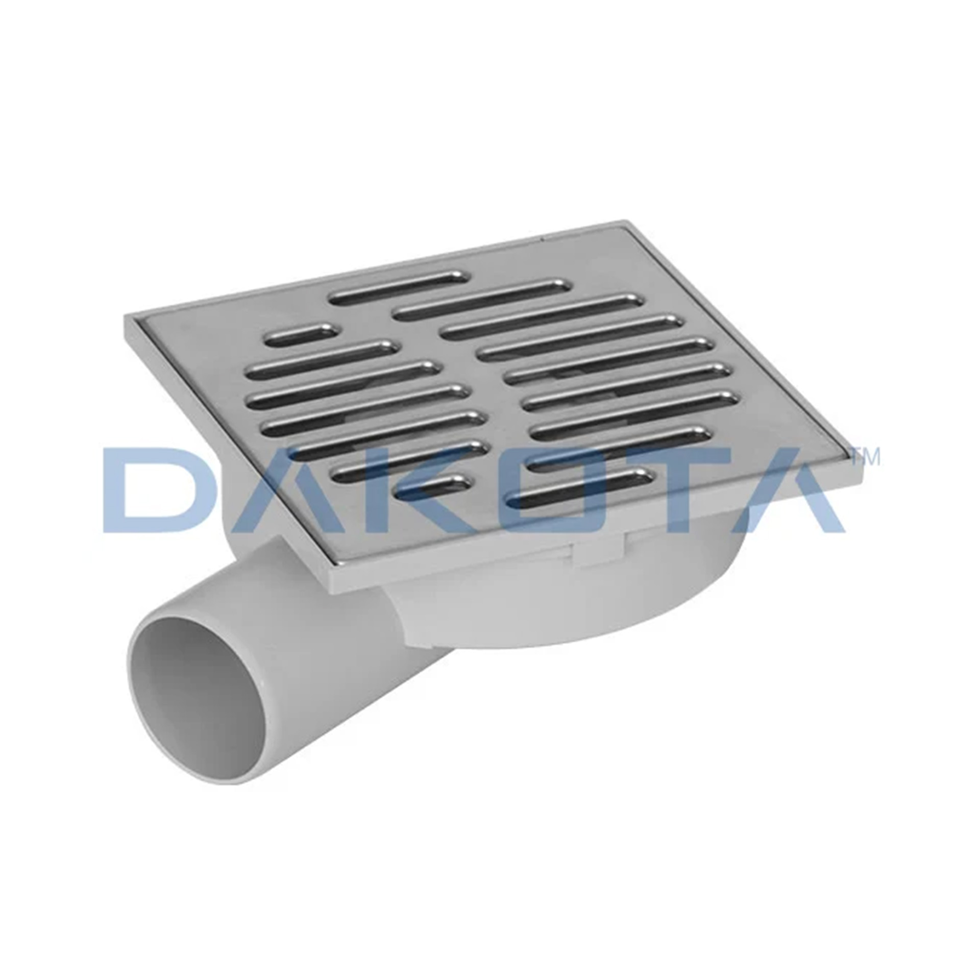 Ralo Sinf Rebaixado Diam 50 c/ Grelha Inox 150x150mm Dakota