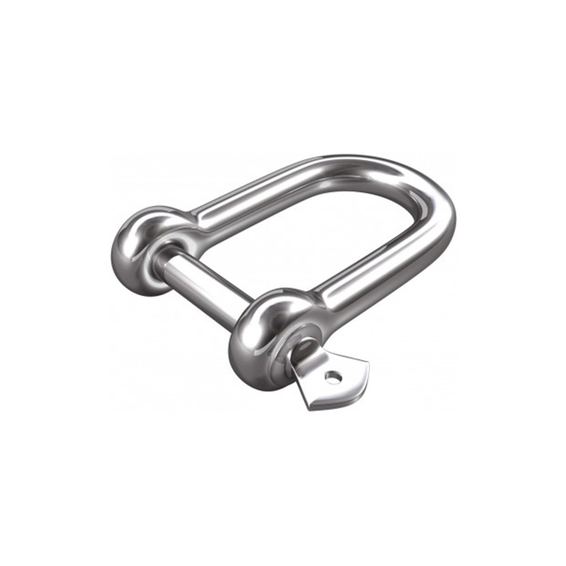 Manilha Direita c/ Perno A�o Zincado 10mm Rombull
