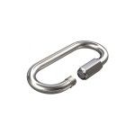Mosquet�o de Seguran�a A�o Zincado 8mm Rombull