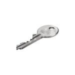 Canhão Duplo c/ Chave Serrilhada Níquel 30/30mm Blister Abus Canhão Duplo c/ Chave Serrilhada Níquel 30/30mm Blister Abus