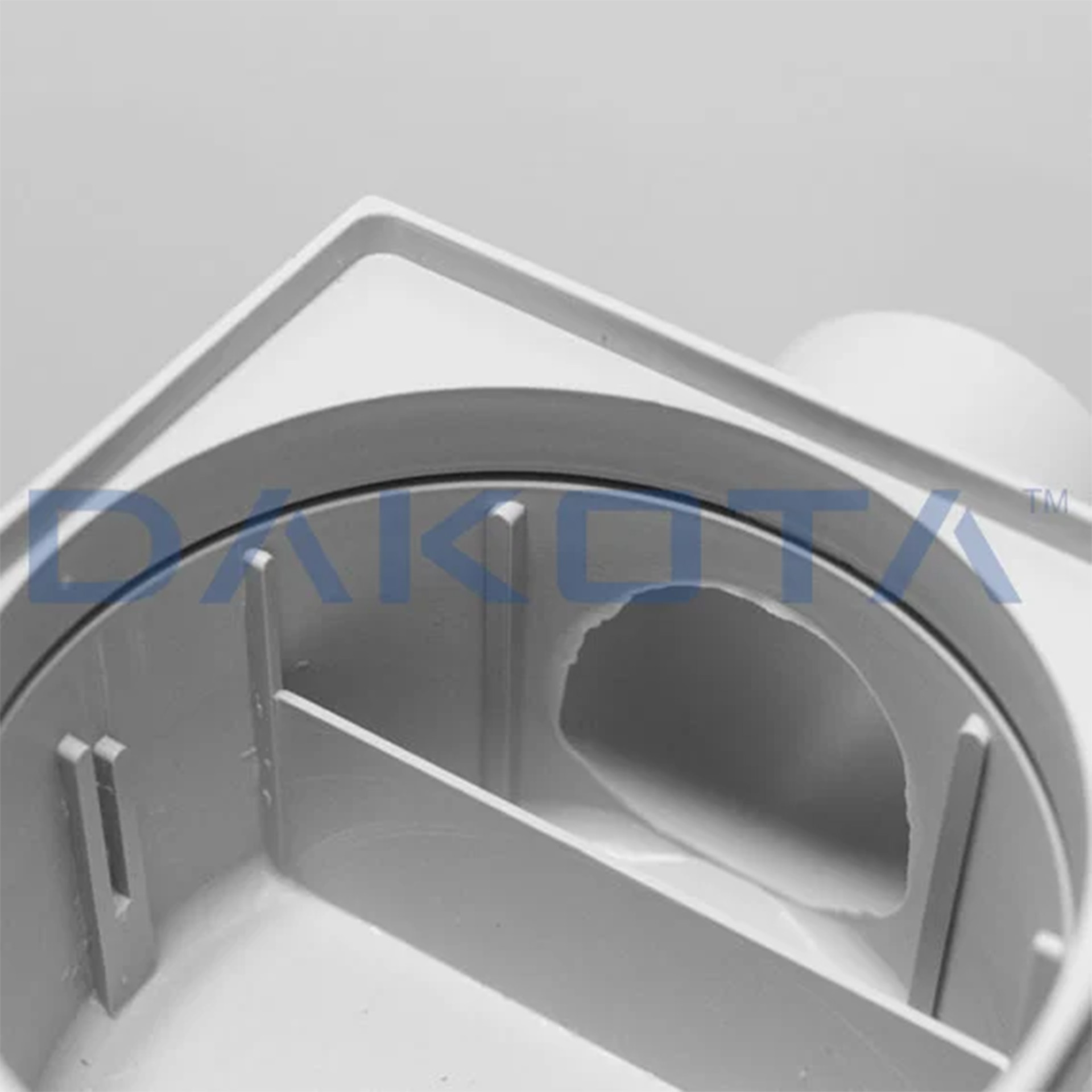 Ralo Sinf Sa�da Lat Diam 50 c/ Grelha Inox 115x115mm Dakota