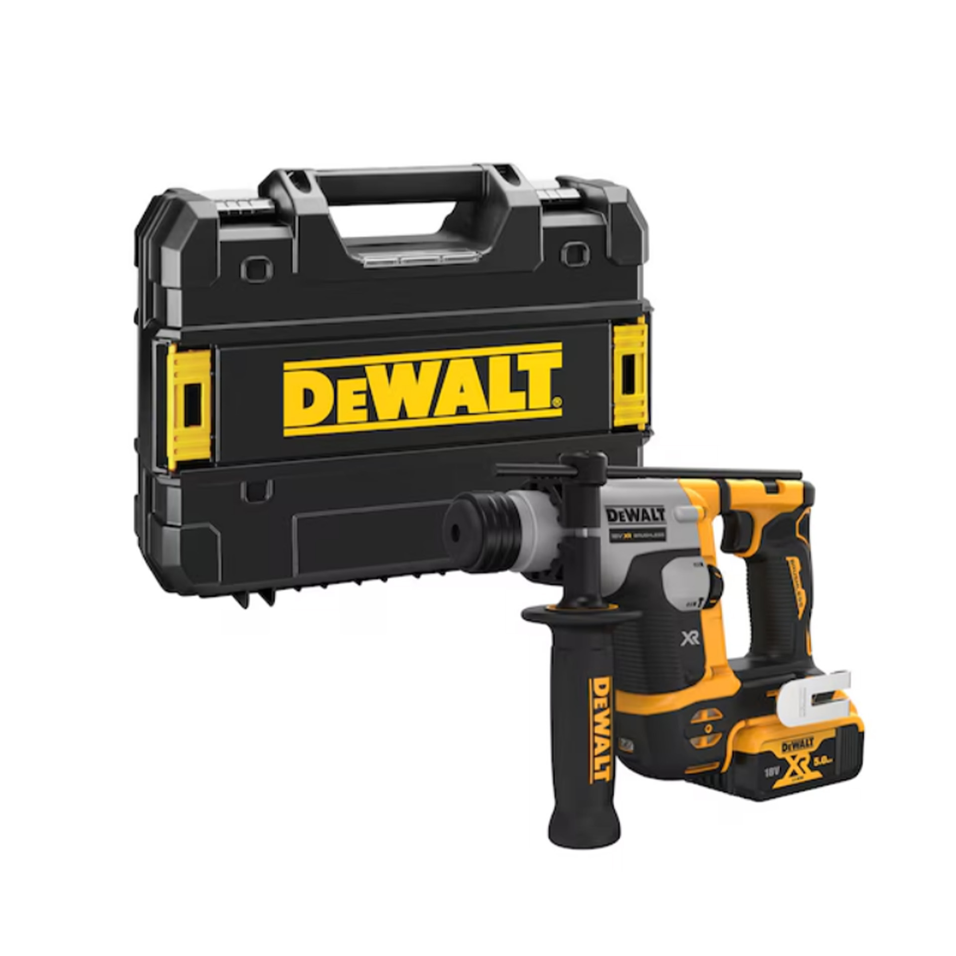 Martelo SDS-Plus s/ Escovas XR 18V 1.7J Mala Tstak Martelo SDS-Plus s/ Escovas XR 18V 1.7J Mala Tstak