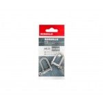 Manilha Direita c/ Perno A�o Zincado 10mm Rombull
