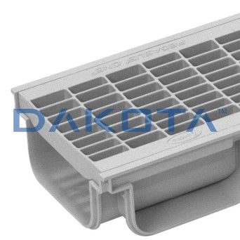 Canal Pegasus Plus One c/ Grelha 100x35x1000mm Dakota