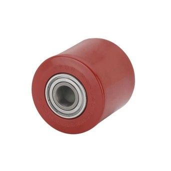 Roda para Porta Paletes Poliuretano 82x25x80mm 550Kg Alex