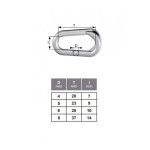 Elo R�pido A�o 6mm 2Un Rombull