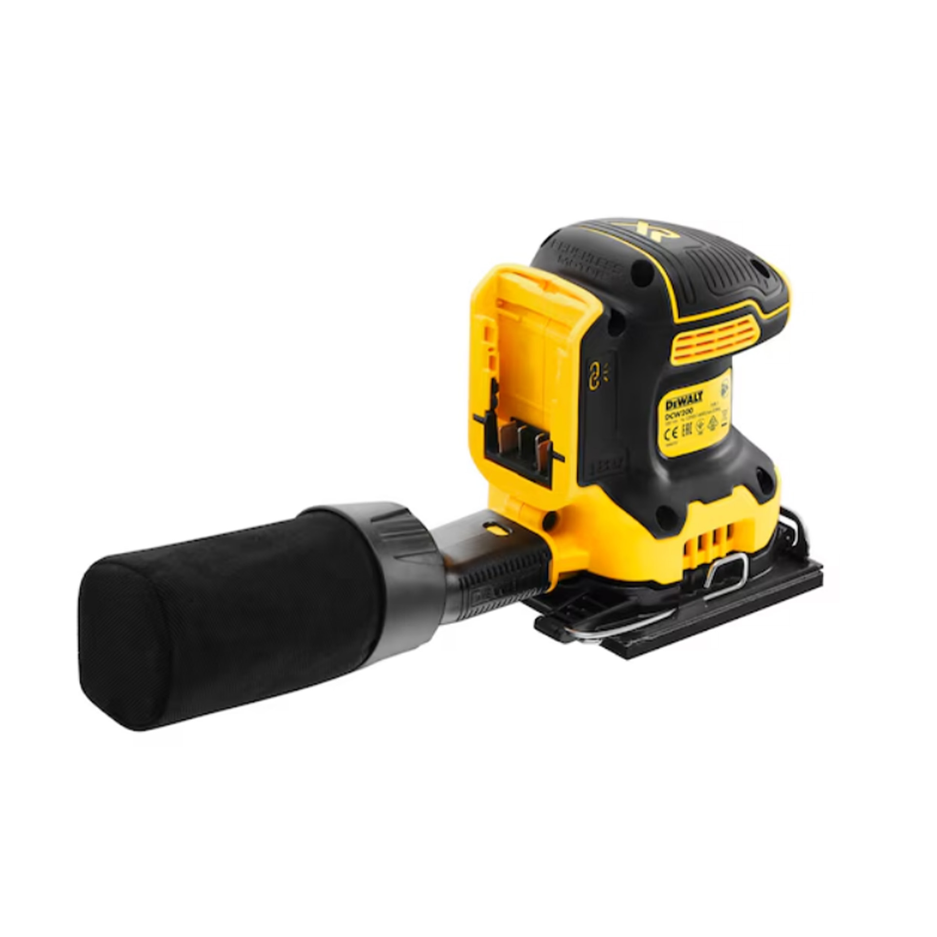DCW200NT-XJ Lixadora Vibratória s/ Escovas XR 18V DCW200NT-XJ Lixadora Vibratória s/ Escovas XR 18V