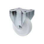 Rod�zio Fixo Poliamida 100mm 107x86mm 200Kg Alex