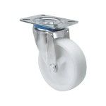 Rod�zio Girat�rio Poliamida 80mm 105x80mm 130Kg Alex