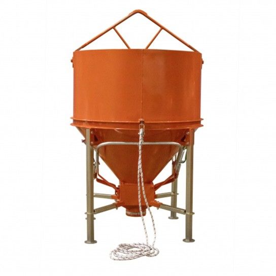 Balde para Grua c/ P�s Galvanizado 1000Lts Sirl