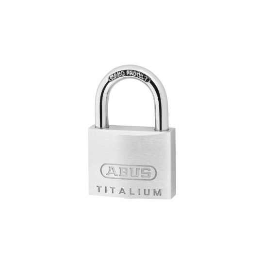Cadeado Titalium 64TI/40 (2und) e HB63 Arco Alto (1un) c/ Chaves Iguais Abus Cadeado Titalium 64TI/40 (2und) e HB63 Arco Alto (1un) c/ Chaves Iguais Abus