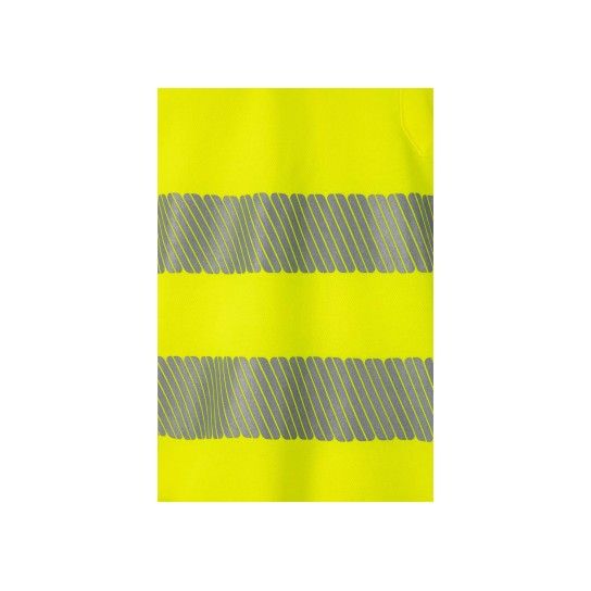 Polo Algodão Manga Curta Faixas Refletoras 305522 Velilla (Tamanho L.Amarelo Fluorescente) Polo Algodão Manga Curta Faixas Refletoras 305522 Velilla (Tamanho L.Amarelo Fluorescente)
