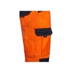 Cal�as Stretch com Joelheiras e Faixas Refletoras 303010S Velilla (Tamanho S.Azul Navy/Laranja)