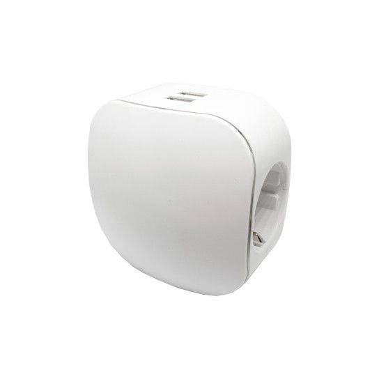 Ficha Tripla com 2 S��das USB Florida
