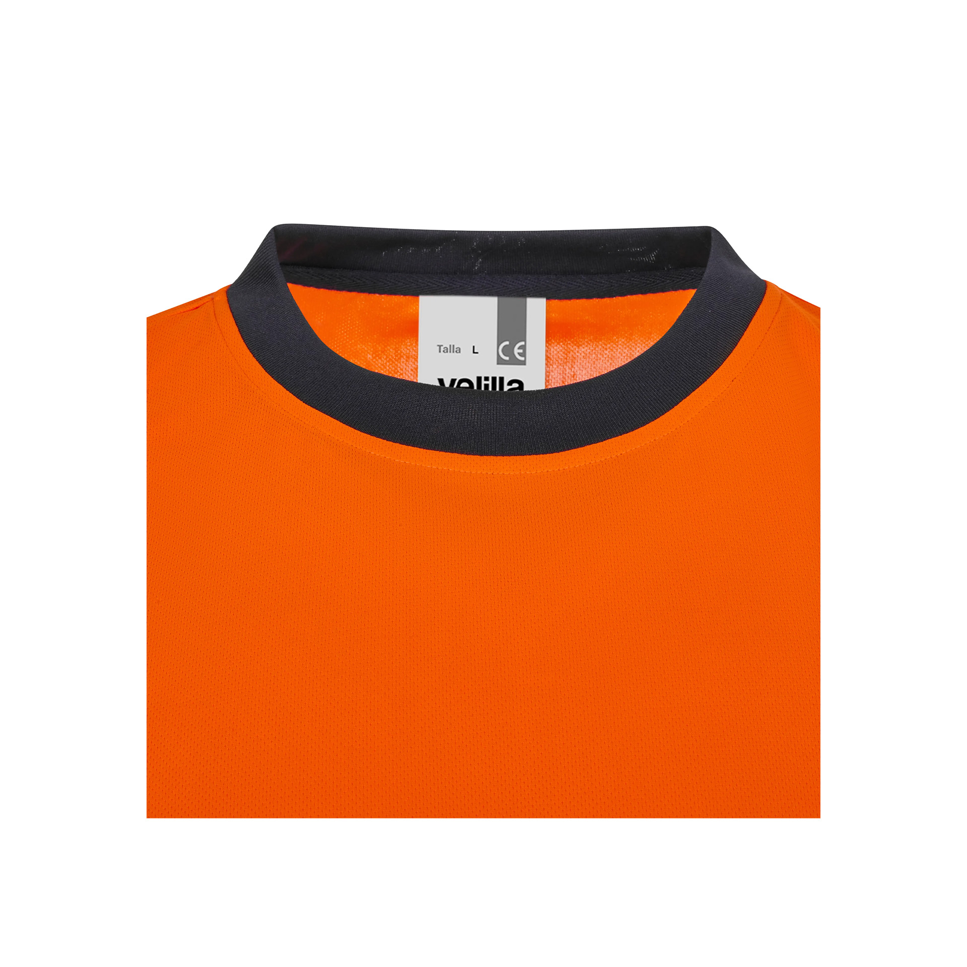 T-shirt Poliéster Reciclado Bicolor Faixas Refletoras Segmentadas 305633 Velilla (Tamanho S.Azul Na T-shirt Poliéster Reciclado Bicolor Faixas Refletoras Segmentadas 305633 Velilla (Tamanho S.Azul Na